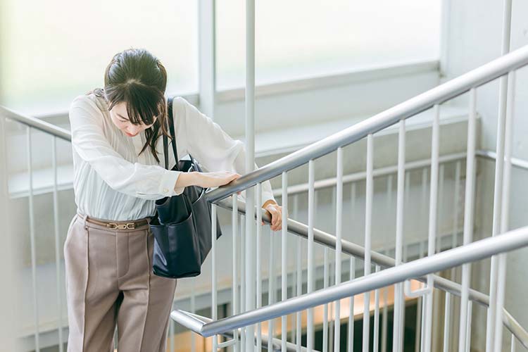 その他の症状（息切れ・血痰）イメージ