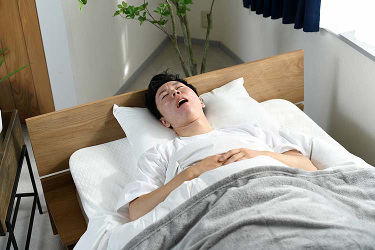 睡眠時無呼吸症候群イメージ